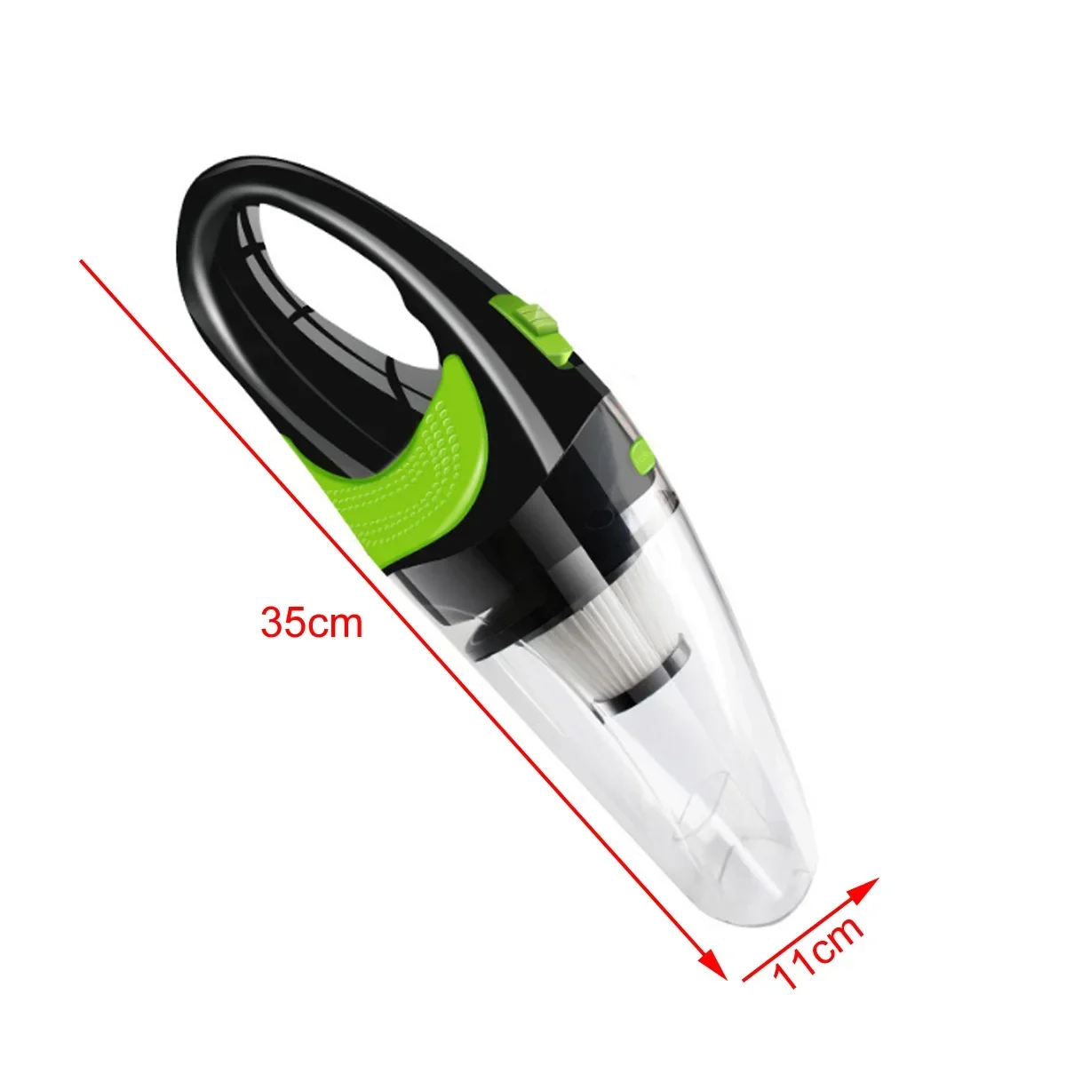 120W 6500pa Strong Power Car wireless handheld vacuum cleaner 12V USB charging line Auto Portable vacuum cleaner for home Office 6