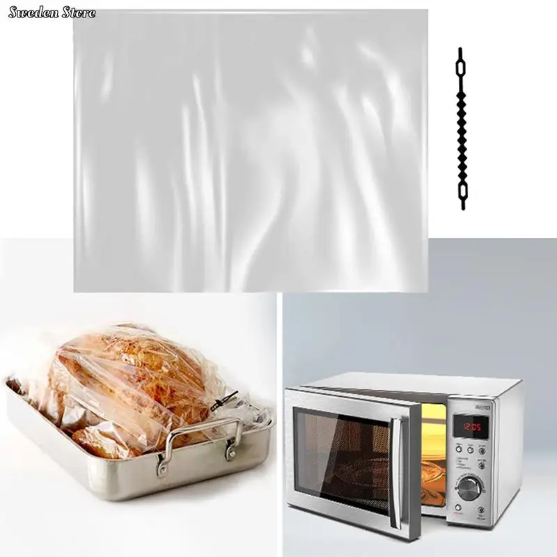 10/20pcs Oven Roasting Bags Turkey Bag Baking Sleeve Slow Cooker Turkey Baking Bag Crock Pot Liners for Cooking roasting bag