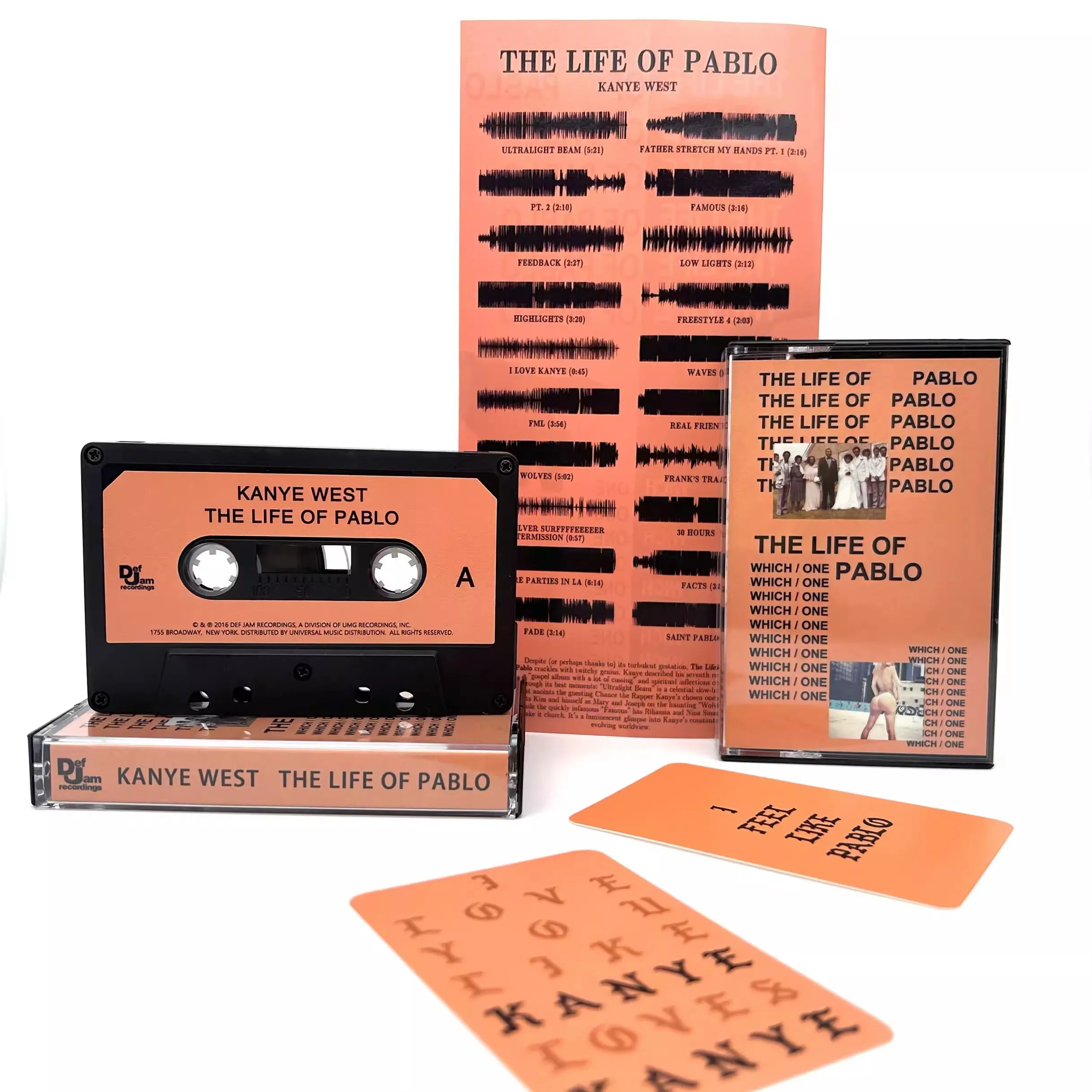 Kanye West – The Life Of Pablo – CDr (Album, Unofficial