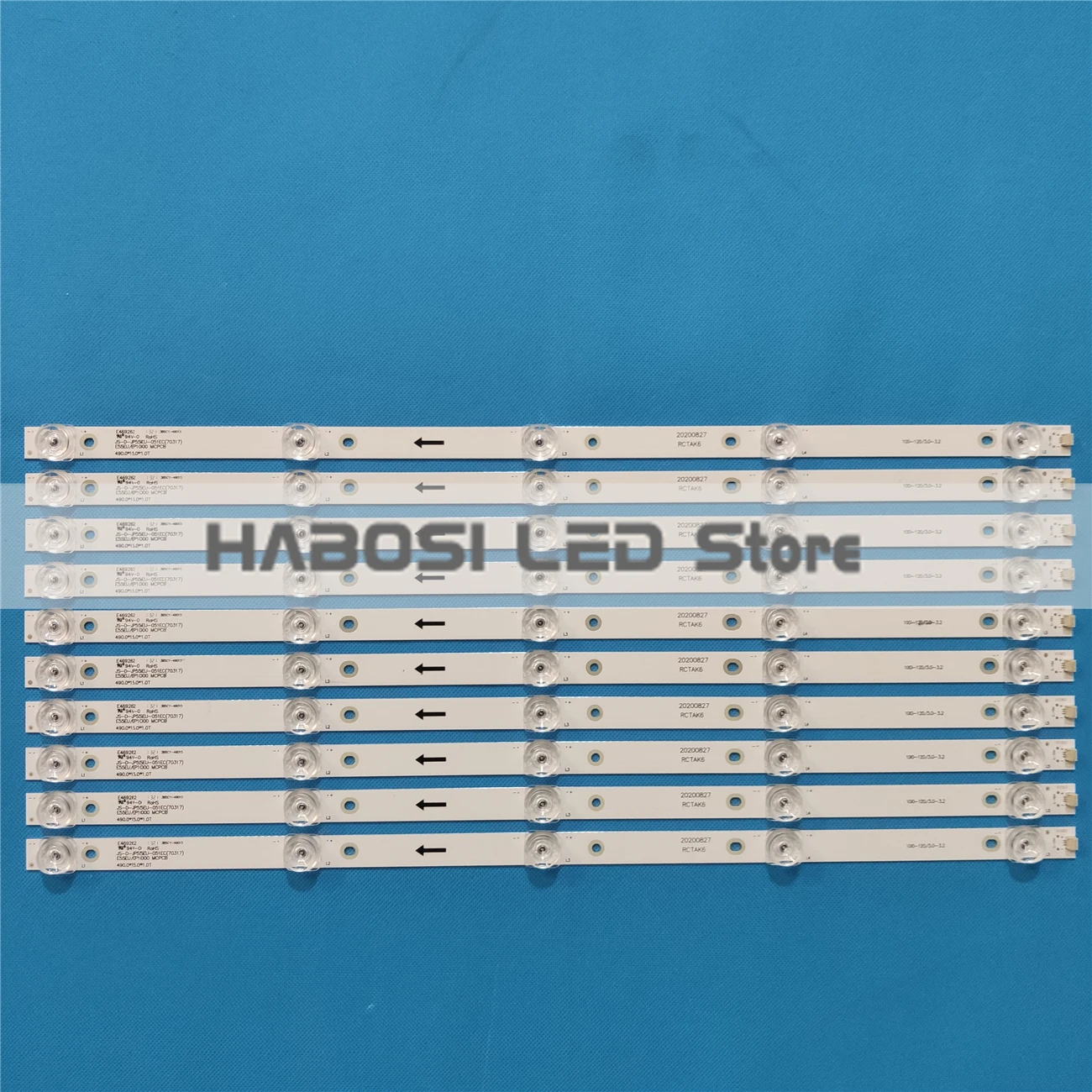 10pcs LED MS L1457 V7 JS D JP55EU 051EC 70317 01EC E55EU/EP1000 AKTV5534 D55 K18 D55 K1801B 55QHQJP LC546PU2L01 R72 55D04 013 13