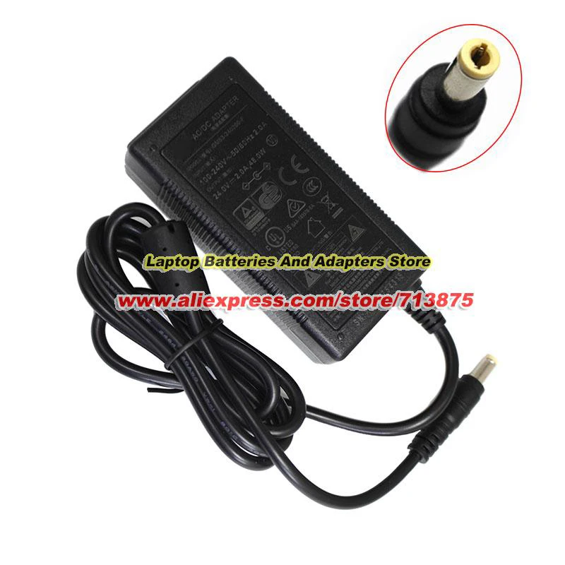 GM53-240200-F AC 어댑터 24V 2A 48W GVE 전원 공급 장치용 전원 어댑터 충전기