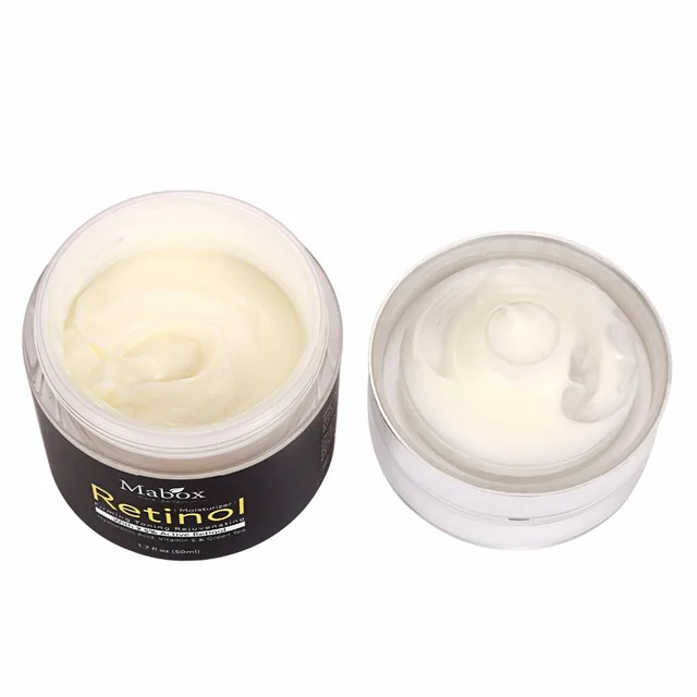 3Pcs 50 Ml Retinol 2,5%Hidratáló Arckrém -Hialuronsav Antiaging Távolítsa El A Ránc -Vitamin Kollagén Sima Fehérítő Krémet - Image 4