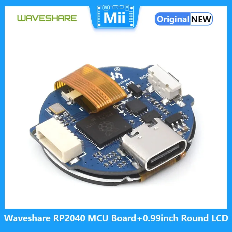 Waveshare RP2040 MCU , 0.99 ġ  LCD, ӵ  ̷ν , CNC ݼ ̽ 
