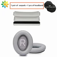 1pair Ear Pad For BOSE QC35 for QuietComfort 35 & 35 II Headset Replacement Headphones Memory Foam Gaming Headset - Image 4