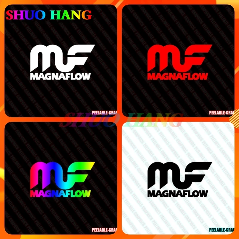 

For Magnaflow High Performance Sports Exhaust Decal Die-cut Sticker Car Truck MF Magnaflow Car Accessories Car Sticker