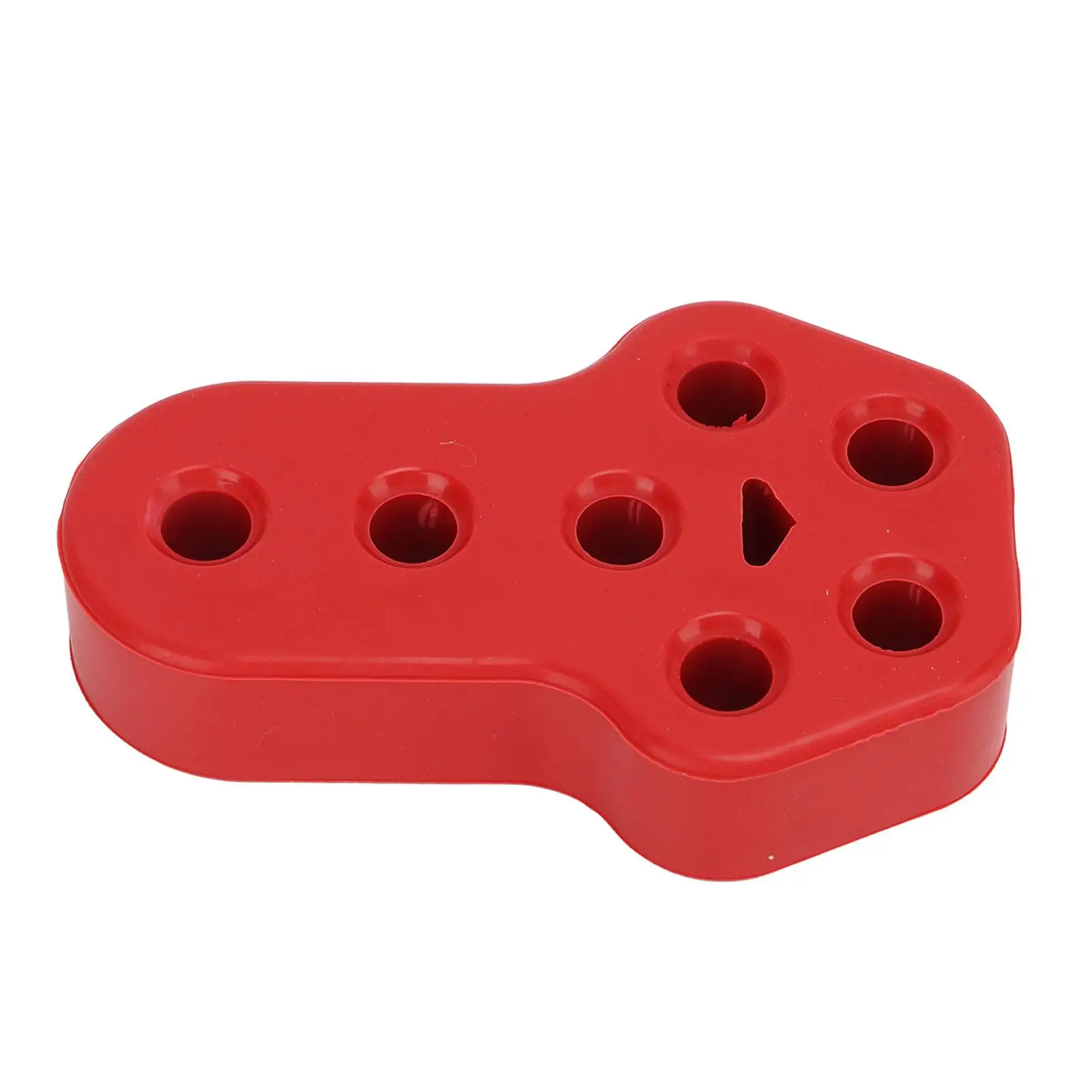 Muffler Rubber Insulator 7 Holes Car Exhaust Hanger Bushing Perfect Replacement for chassis for pipe Bracket