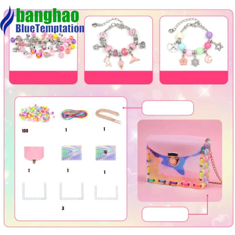 Wholesale DIY Fashion Charm set for making accessories for jewelry alloy pendants bracelets beads YDA-01