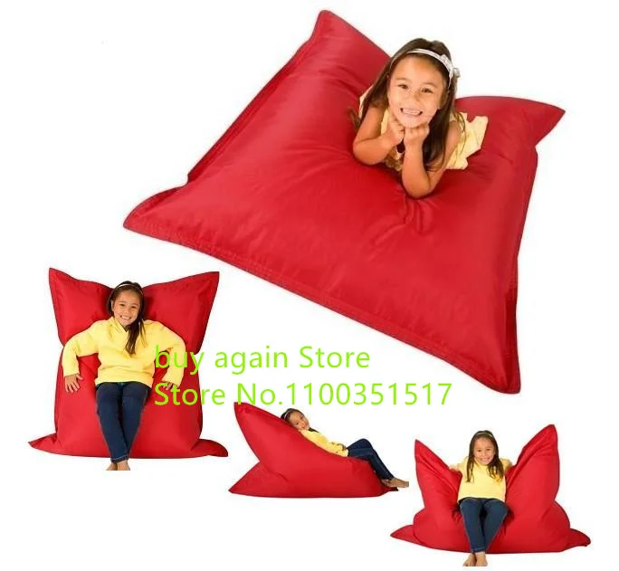 Durable kids waterproof expression Bean Bag Chair for kids and adults can be customized