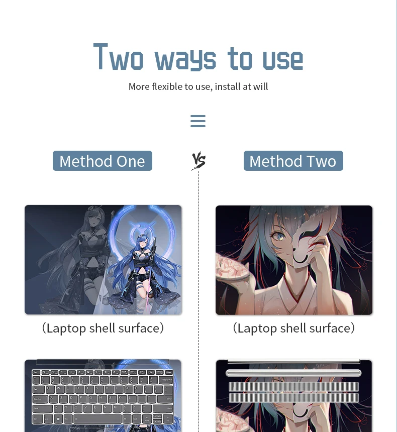 do PVC, decalque, DIY, decalque, Macbook, Lenovo,
