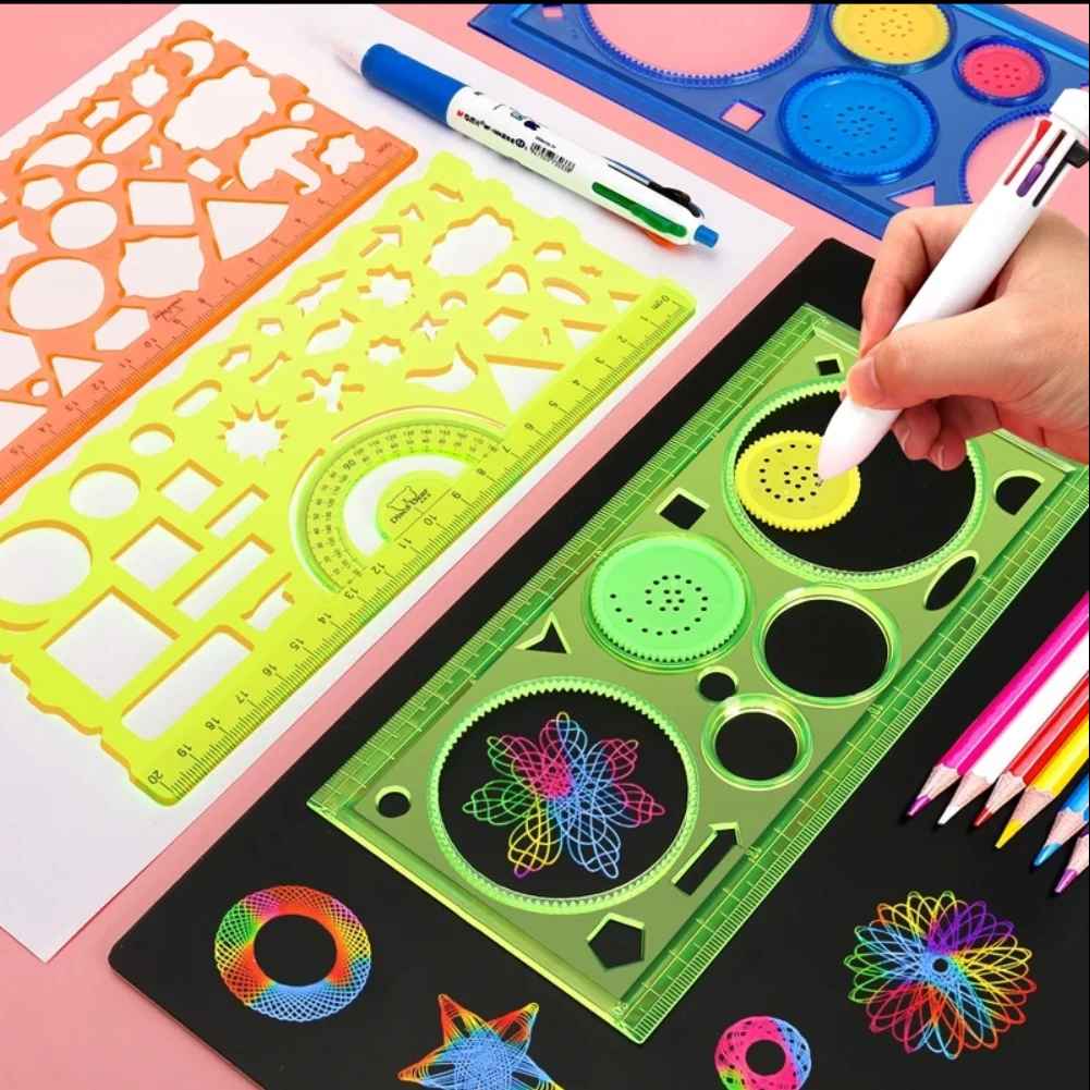 Pochoir Dessin Spirographie