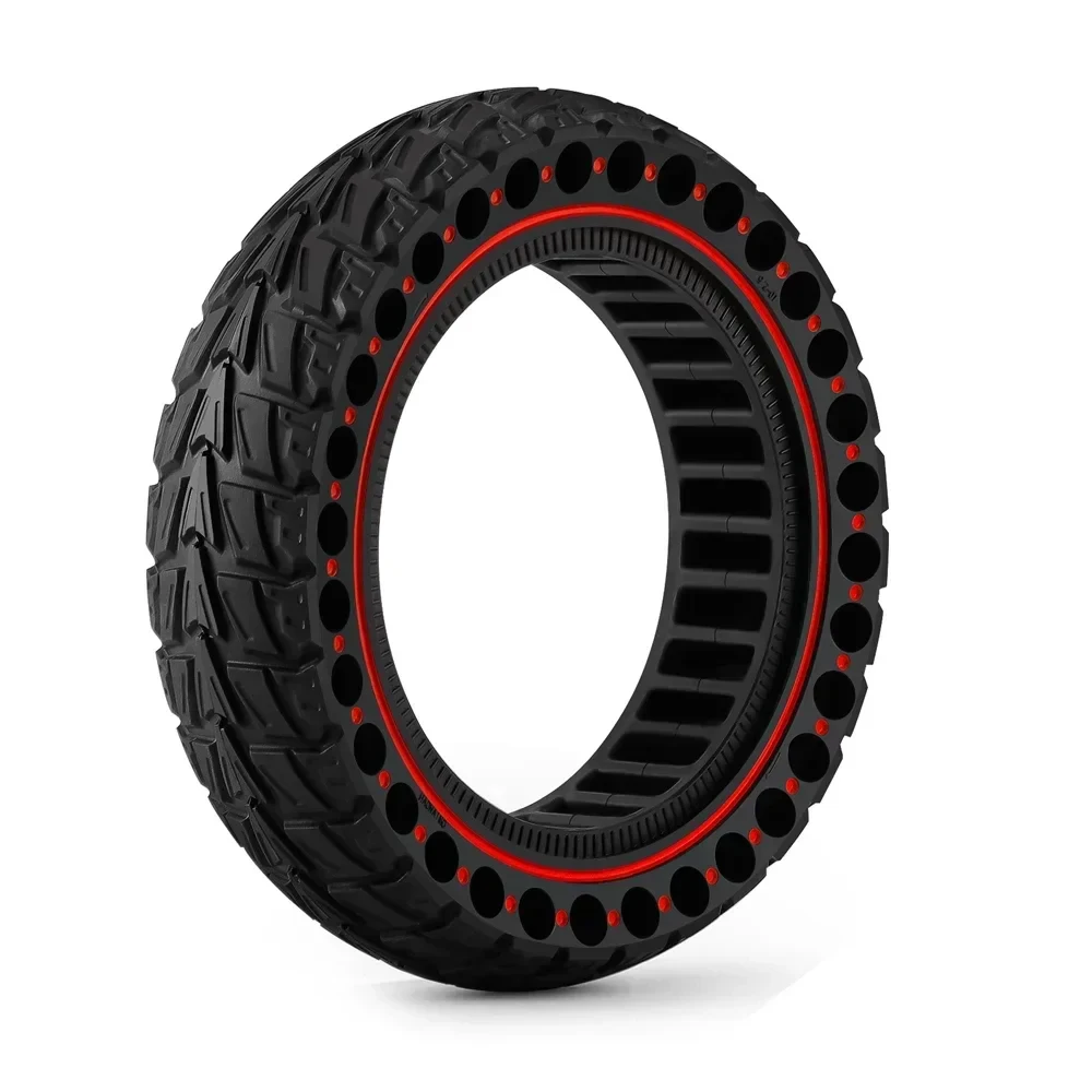 Off-road Solid Tire 10x2.5 (60/70-6.5) for Ninebot G30 G30L G30D Electric Scooter Anti-slip Explosion-proof Tyre Strong Grip