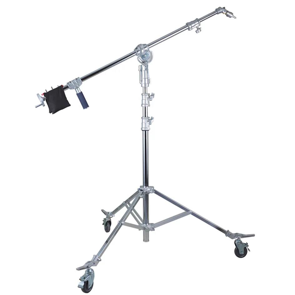 

Heavy Duty Light Stand Arm Boom Load 5KG Sandbag Tripod For Film TV Studio Video Photography Equipment