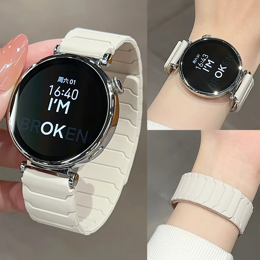 Magnetic Silicone Watch Strap - Adjustable Multi-Size Wristband Accessory