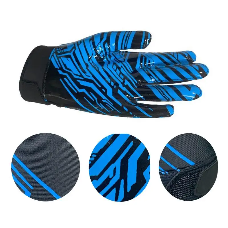 1 Pair Kids Soccer Goalie Gloves Children Football Goalkeeper Gloves Anti-Slip Youth Sports High-Performance Protection