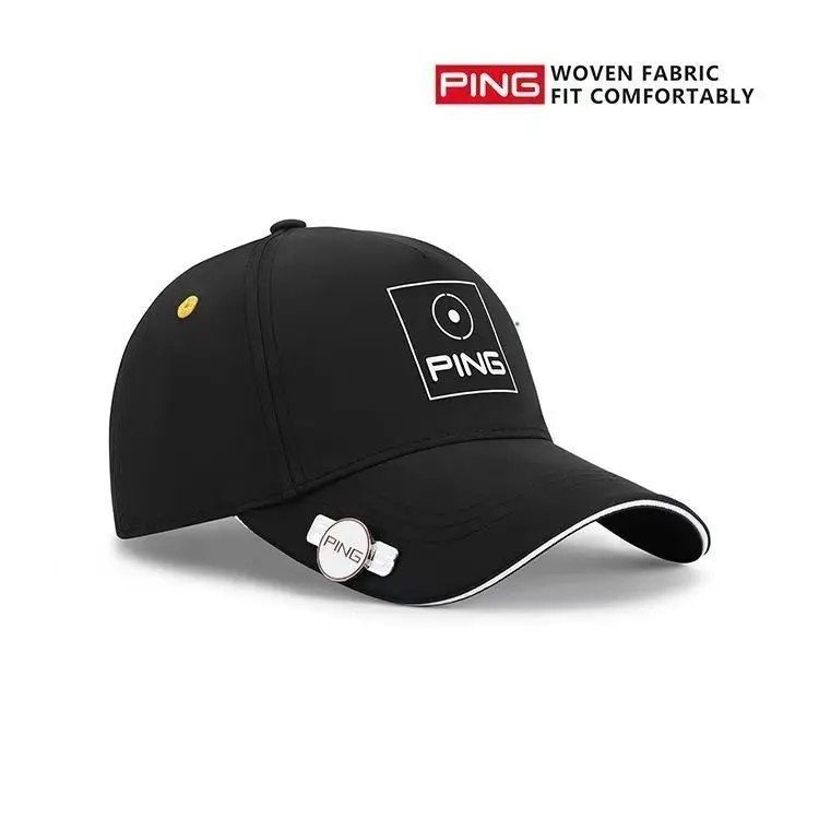 Spring and Autumn Unisex Outdoor Sports Golf Hat Breathable Quick Drying Sun Protection