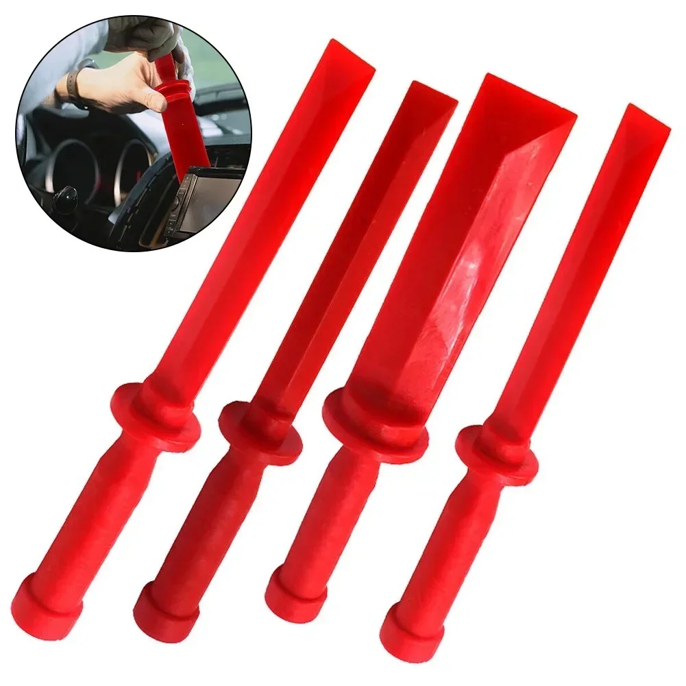 4PCS 자동차 트림 제거 도구 키트 자동차 도어 패널 제거 도구 휴대용 동적 균형 자동 패널 도어 오디오 트림 도구 키트