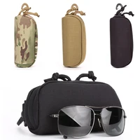 1000D Nylon MOLLE Glasses Case Hunting Shockproof Protective Goggles Case Portable Outdoor Sunglasses Case 1