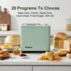 Bread Maker, [20-IN-1 & 2LB] Smallest Bread Machine Metal Material & Nonstick Ceramic Pan & Low Noise Bread Maker Machin 3