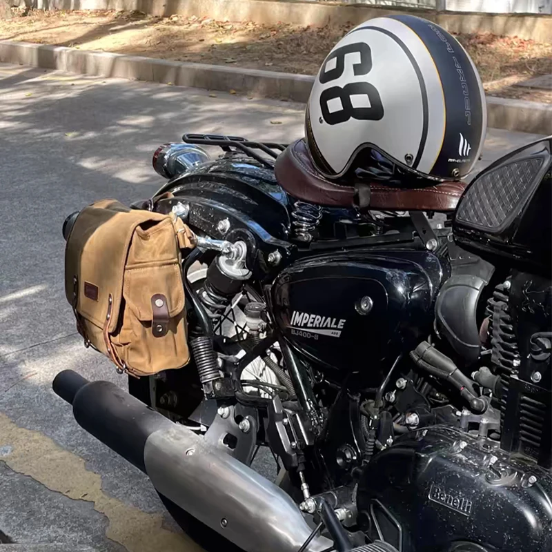 حقيبة دراجة نارية جانبية عالمية مزودة بحقيبة داخلي...