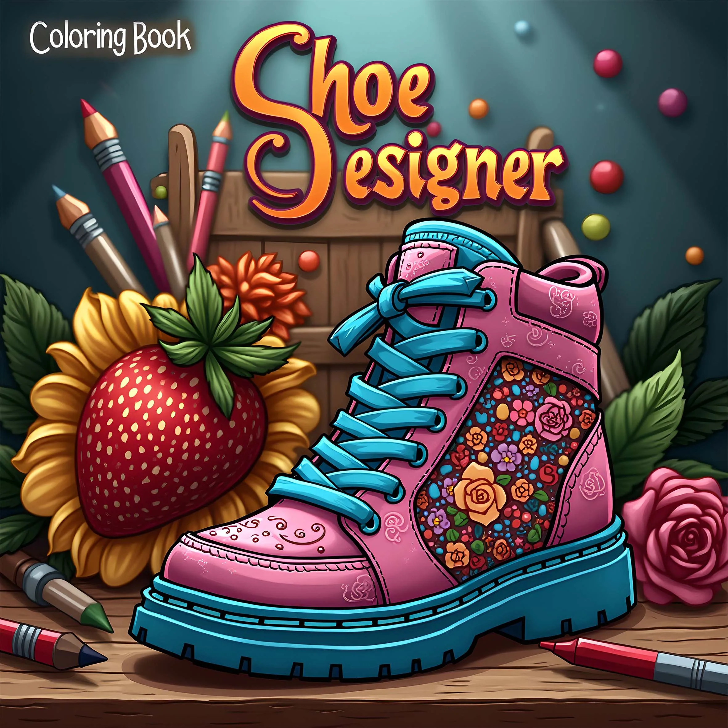 1pc 24 Page Creative Cartoon Coloring Book Educational Relaxation Gift Graffiti Painting Book Doodles Book Adult Children 5