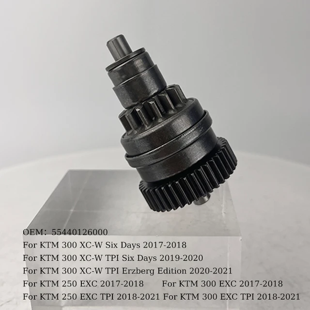 55440126000 Motorcycle Starter Bendix Idler Gear For KTM Husqvarna 250