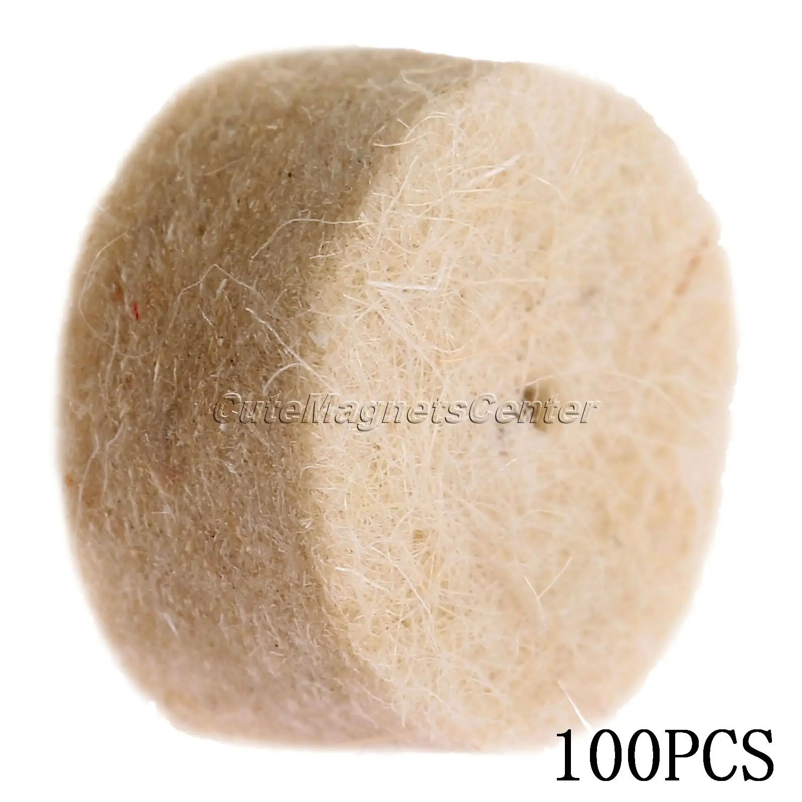 100Ps/Set Car Cleaning Tools 13x8mm Paint Care Wool Felt Polishing Buffing Round Wheel+ 4Ps Shank for Auto Wash Clean Dremel Kit