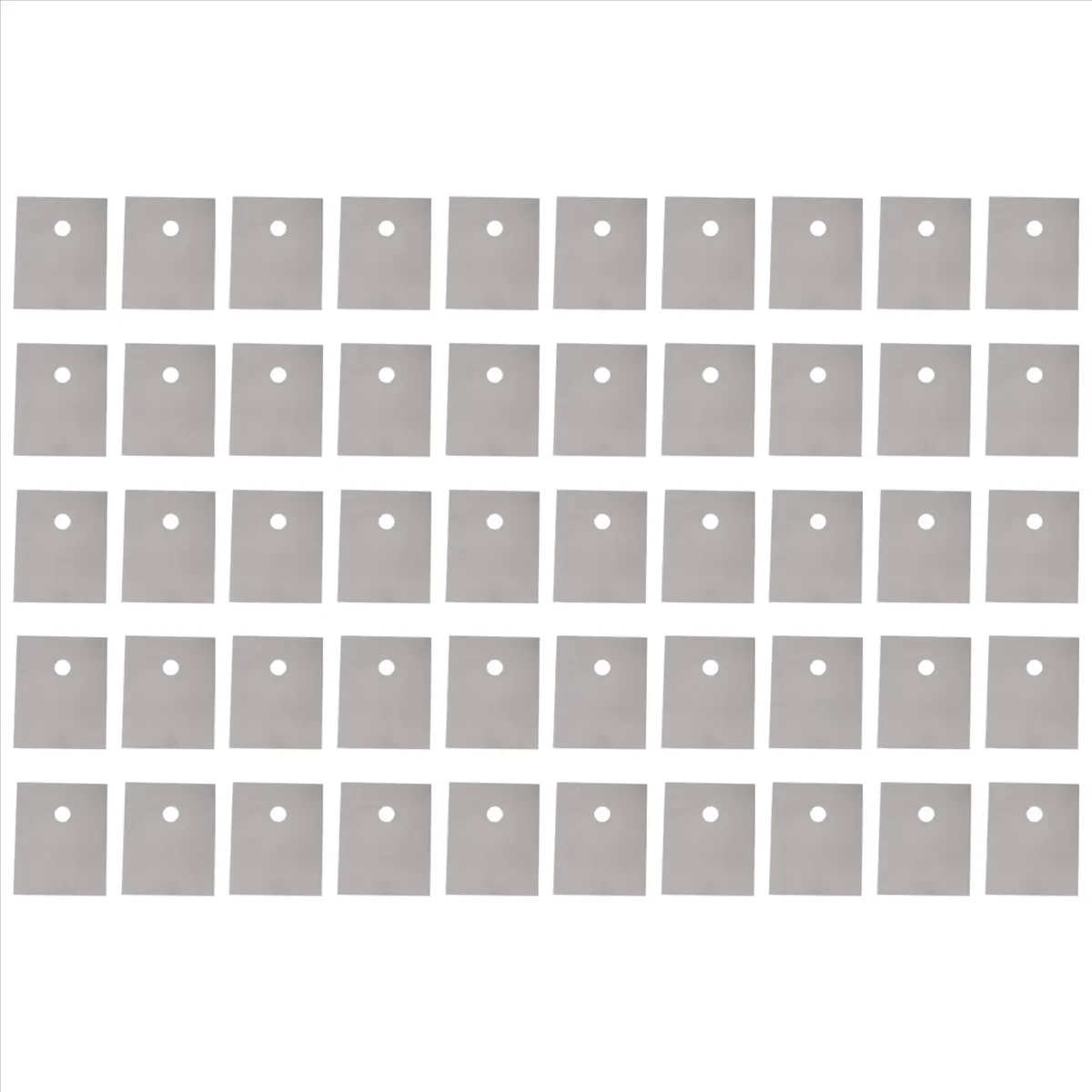 100 stuks siliconen isolatiekussens, 20 x 25 mm, voor transistors TO-3P