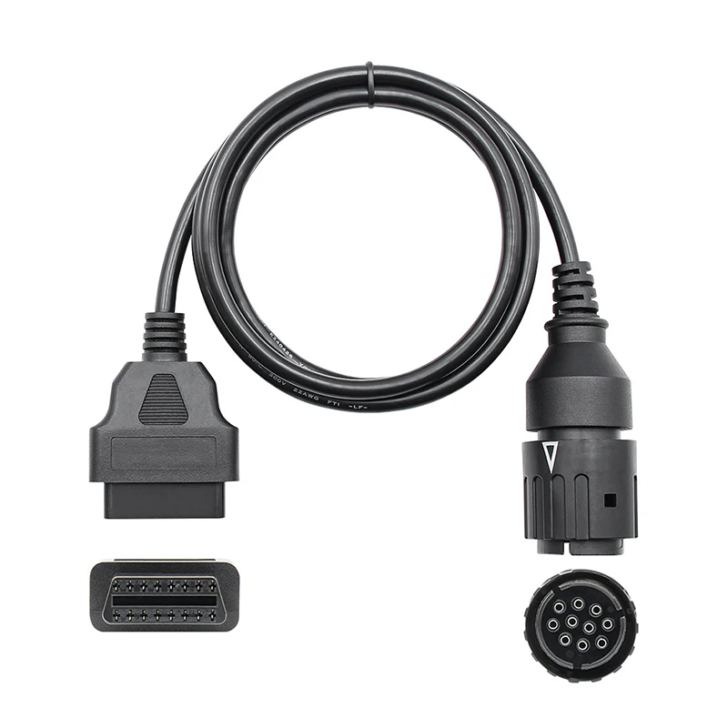 

For BMW ICOM D Cable ICOM-D Motorcycles Motobikes 10 Pin Adaptor 10Pin To 16Pin OBD2 OBDII Diagnostic Cable I-COM A2 tool cables