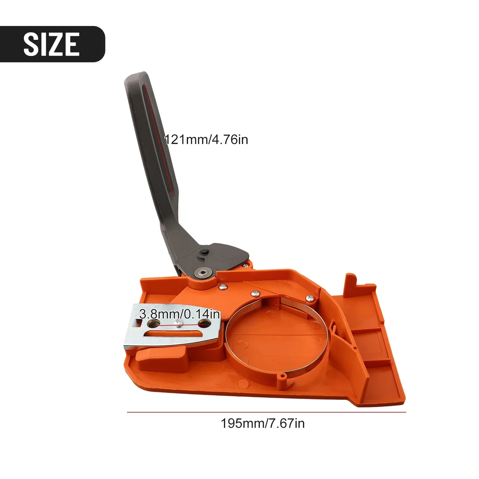 Side Cover Brake 1pc 503493201 Accessories Clutch Sprocket Replacement Chainsaw Chain Brake Plate Chip Guard Assembly