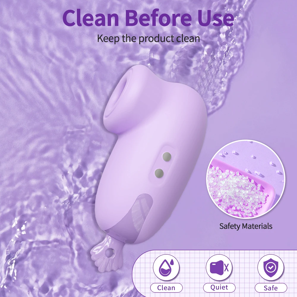 Sucking Vibrator for Women Sex Toys Clitoris Clitoral Sucker Female Vacuum Nipple Stimulator G Spot Massager Adult Supplies