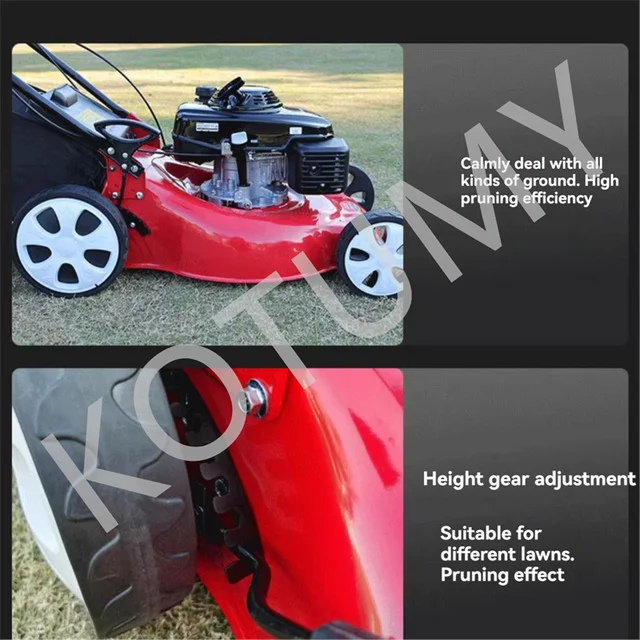 Four Stroke Self-propelled Lawn Mower Gasoline Lawn Mower Power Lawn Mower Hand Push Lawn Mower 3