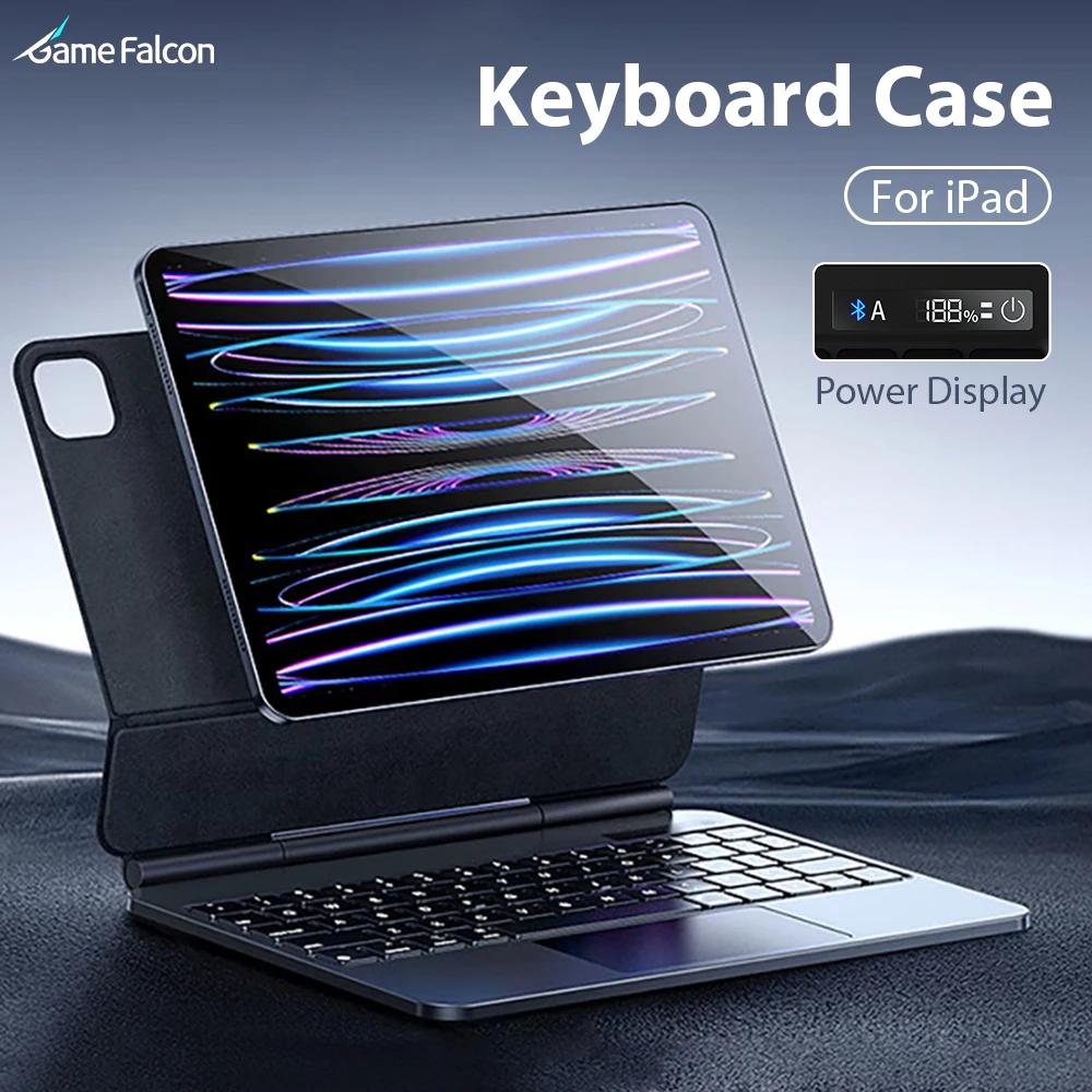 

Magnetic Keyboard Case For Ipad Air 5 4 10th Generation 10.9 Funda For Ipad Pro 11 12.9 12 9 4th 2022 6th 5th Gen 2023 Cover