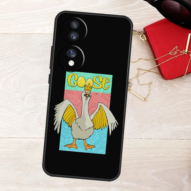 Cartoon Cute Goose Duck Phone Case Cover