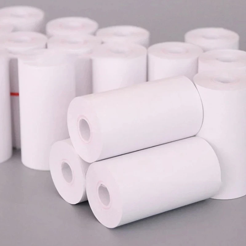 Description Picture 2 of itemPrinter Paper Thermal Paper 58mm Mini Photo Rolls 57*25MM White Color Gift DIY Sticker Label Receipt Bill Self-adhesive Paper