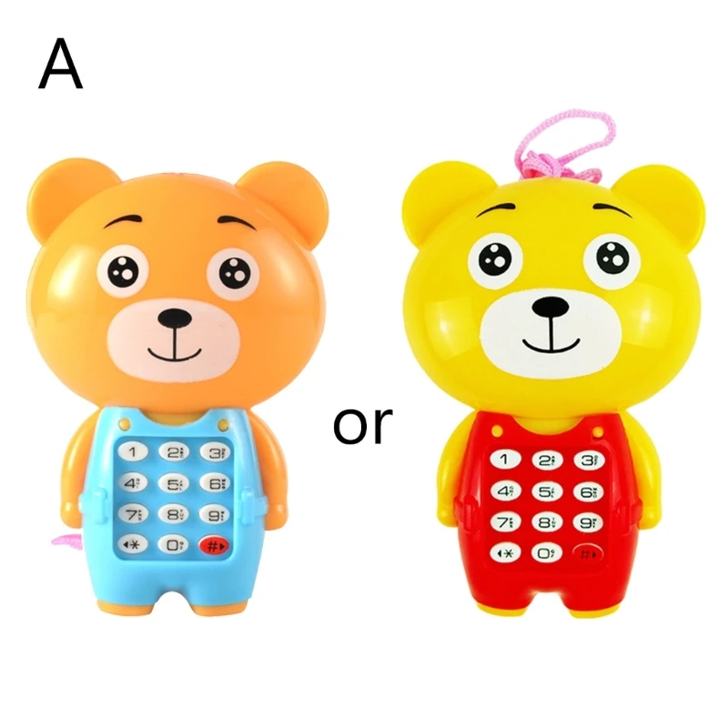 Toddler Musical Phone Toy with Music Light Interactive Mobile Phone Electronic Gift Baby Sensory Learning Education Toy 5