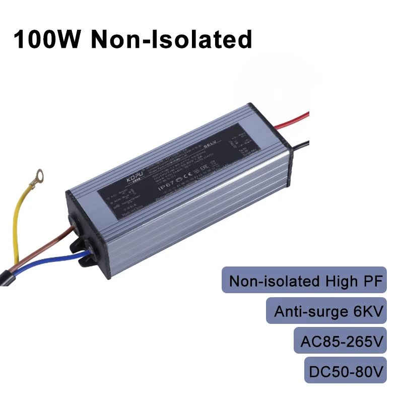 

Non-isolated Outdoor Power Supply Waterproof Drive 100W 150W 200W Lighting Transformer LED Drive Switching Power Supply