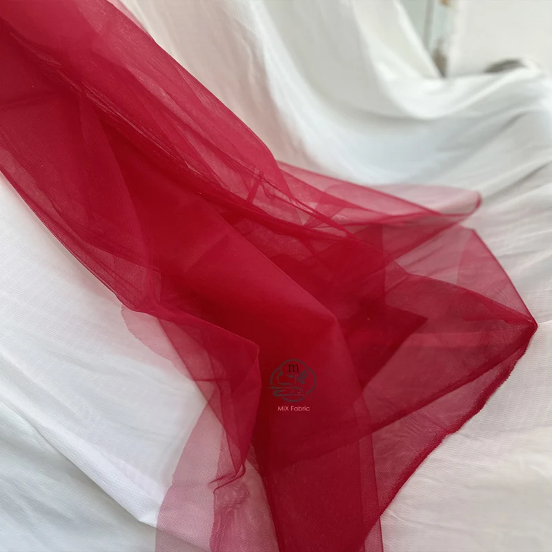 Elegant Purple and Pink Soft Tulle Fabric for Weddings and Celebrations