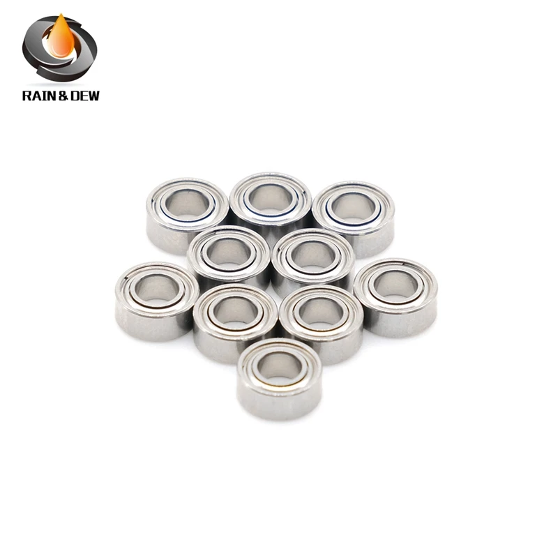 Ball Bearing SMR74ZZ 4X7X2.5mm ABEC-9 MR52 MR63 MR84 MR85 MR95 MR104 MR105 MR106 MR115 MR126 MR128 MR148 10PCS