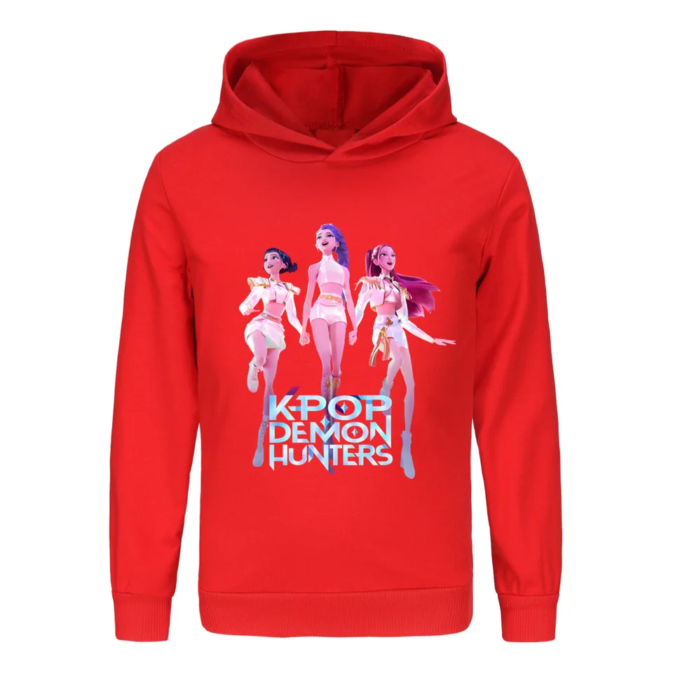 Kpop Demon Hunters Merch Kids K Pop Demon Hunters Hoodies