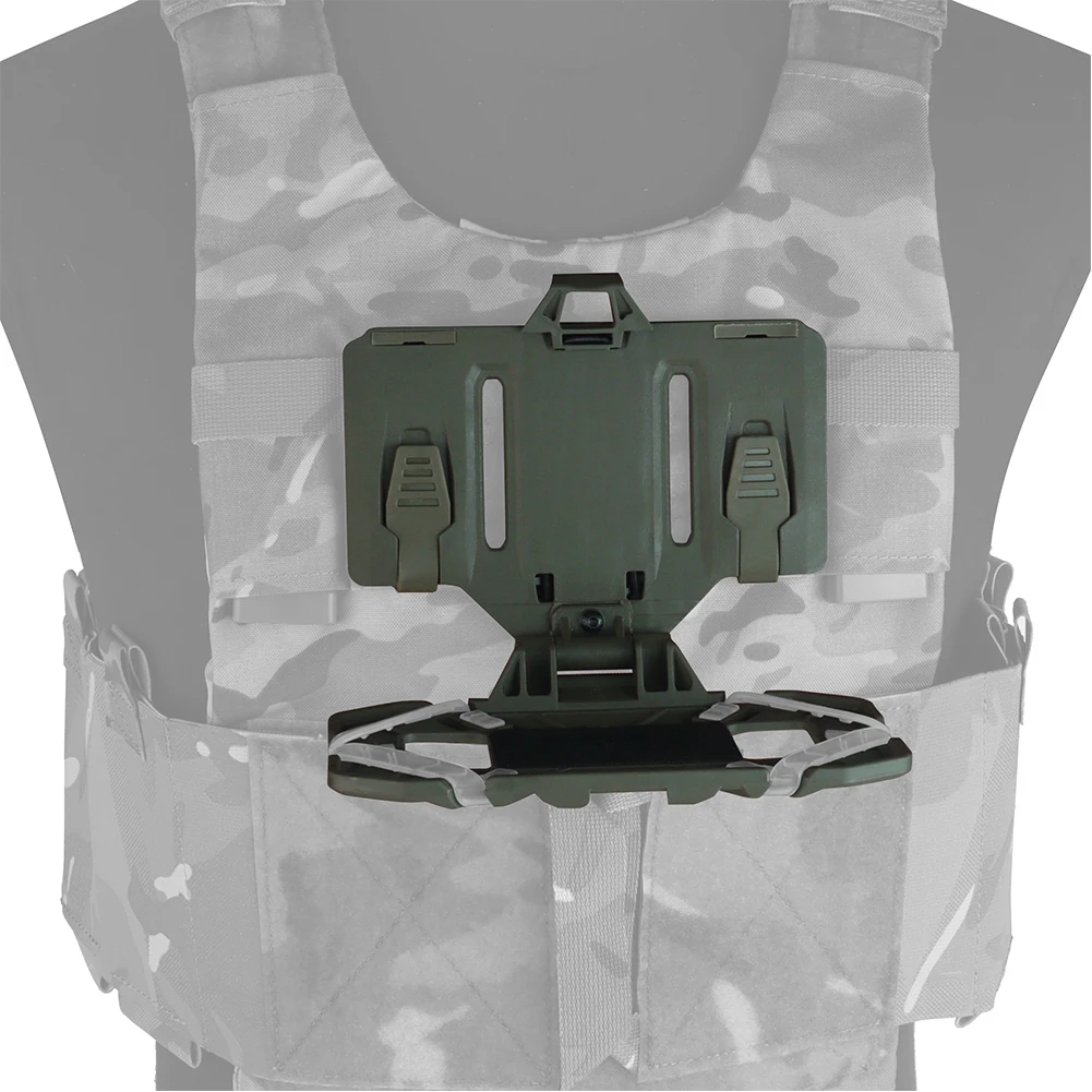 Phone Case Feature Pack Quick Release Design MOLLE System Wear-resistant Bag Fold Navigation Board Smartphone Pouch