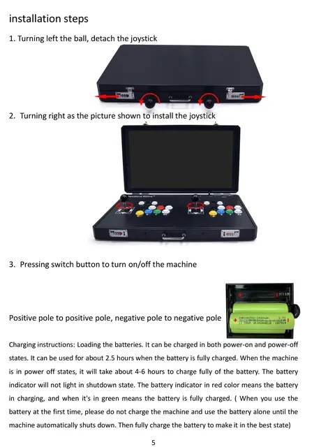 GWALSNTH 3D Pandora Box TT Arcade Game Console, 8000 HDMI Video Games with  WiFi Function, Search/Save/Hide/ Pause Games,Favorite List,Up to 4 Players