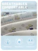 1 Cartoon Cute animal bear printed matte Fitted Sheet, bedroom printed bed cover, bedding (excluding pillowcases) 5