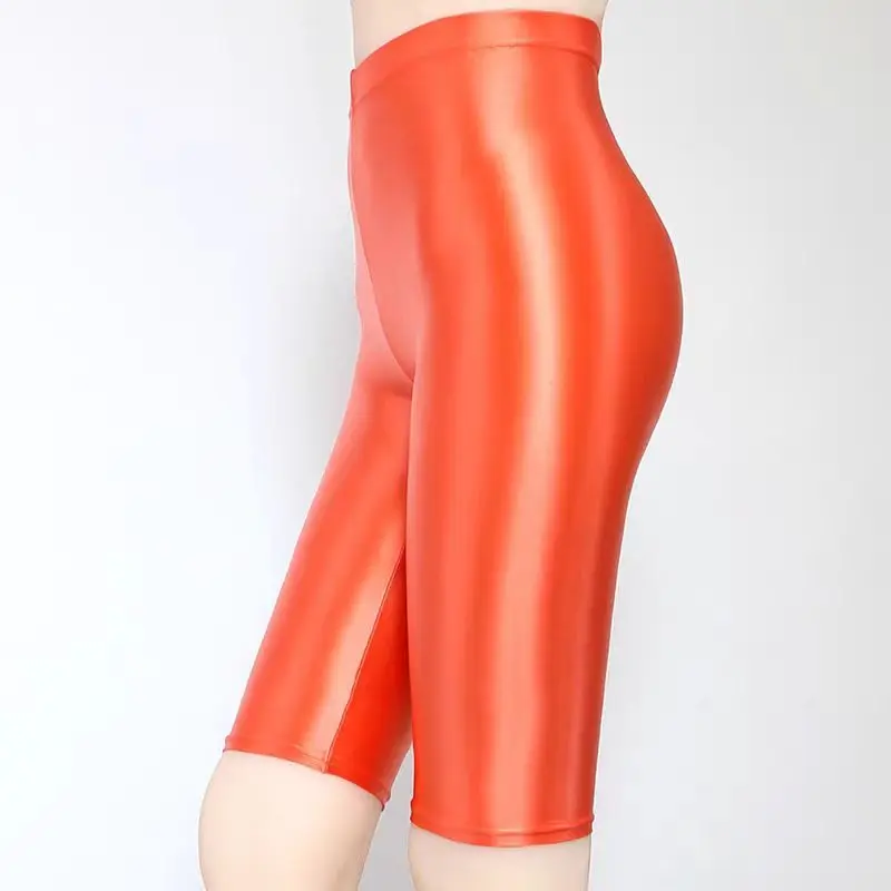 Summer Spring Sexy Women Shorts Casual Plus Size High Waist Tight Knee-Length Bottoms