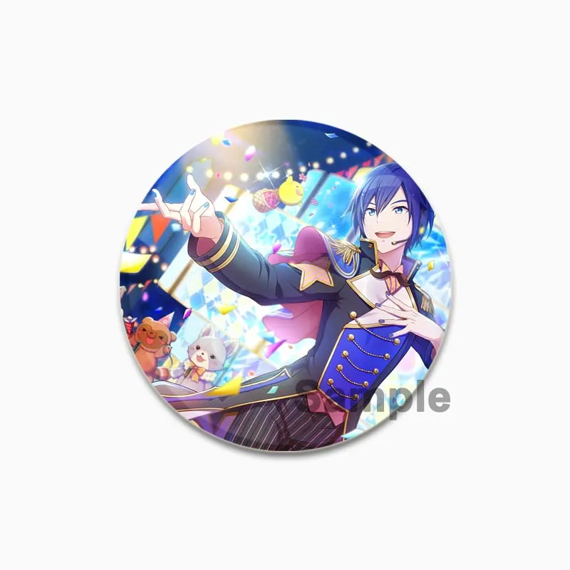 Lapel Pins Brooches 58mm Handmade KAITO Cosplay Cute Badge Plastic Tinplate For Clothes Hat Jewelry Accessories
