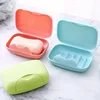 1PC Handmade Soap Box Waterproof Leak-proof Soap Box With Lid With Latch Soap Case 1