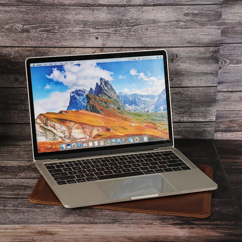 Suitable for Apple Macbook Pro 15.4-inch inner sleeve retro crazy horse skin laptop bag Air type 2