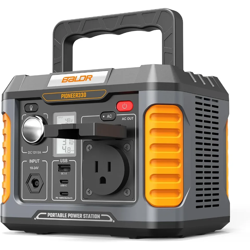 Premium Portable Power Station 330W Solar Generator