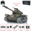 Heng Long 1/16 RC Tank 7.0 Customized Walker Bulldog RTR Radio Control Tank Model 3839 Metal Tracks Wheels Cars Toys TH17329 1