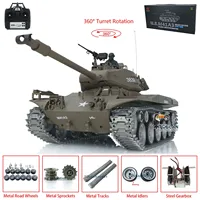 Heng Long 1/16 RC Tank 7.0 Customized Walker Bulldog RTR Radio Control Tank Model 3839 Metal Tracks Wheels Cars Toys TH17329 1