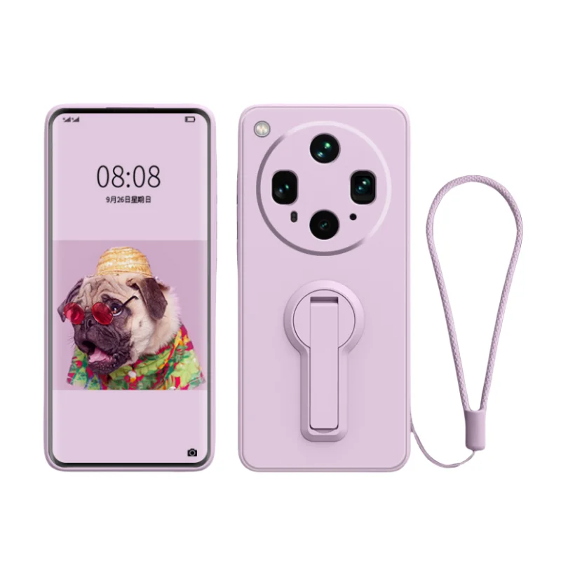 Liquid Silicone Shockproof Lanyard Stand Holder